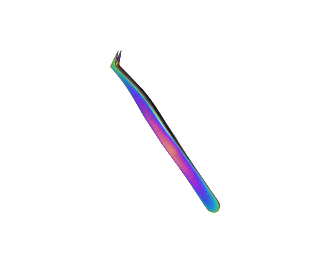 PINZA P/EXTE D/PESTAÑAS DIAGONAL TORNASOL 3173