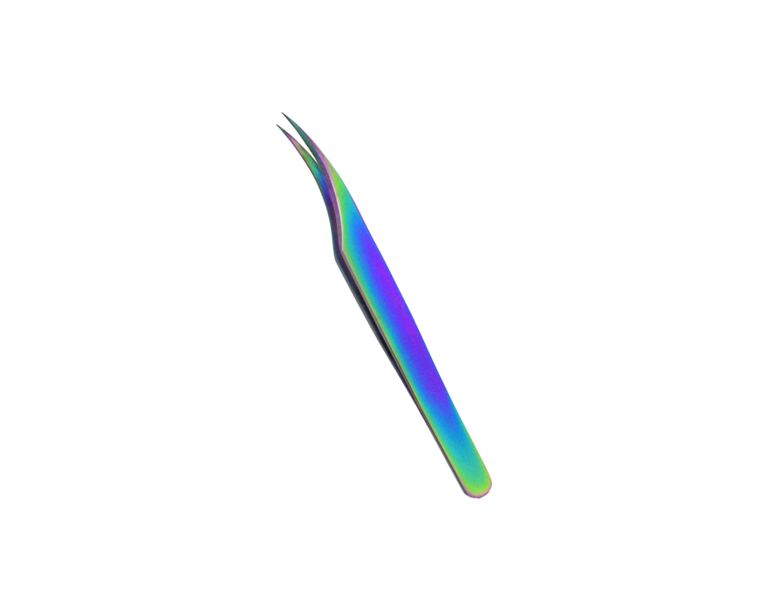 PINZA P/EXTENSION DE  PESTAÑAS CURVA TORNASOL 3173