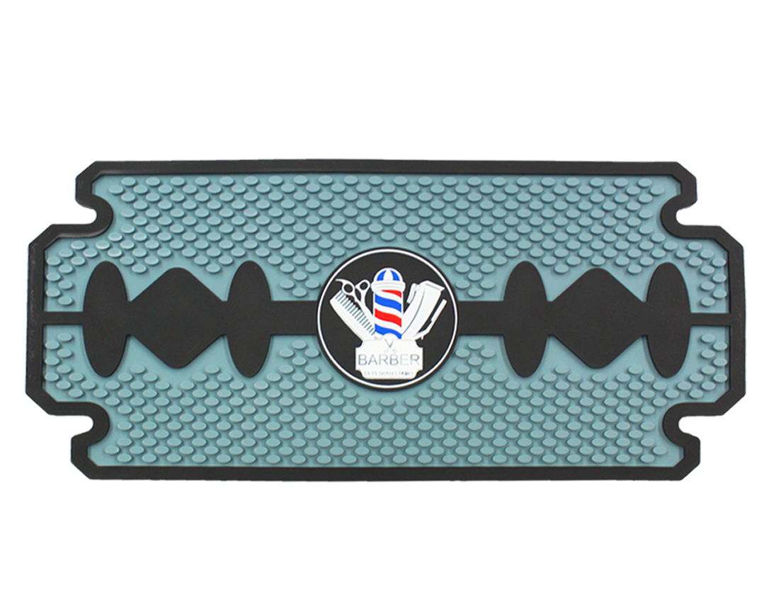 TAPETE BARBER T/NAVAJA SILICON 44X19 CM 1853-00