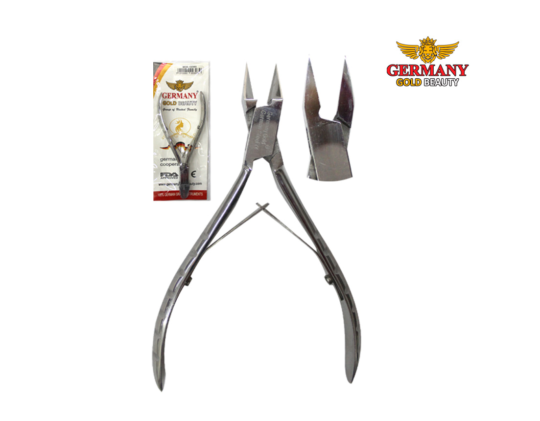 ALICATE  PEDICURE PLATA 4.5" 12CM CZ-303