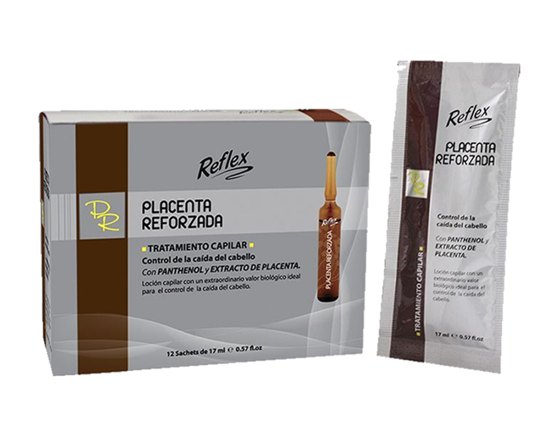 AMPOLLETA EN SOBRE C/12 PZ PLACENTA REFORZADA 17ML