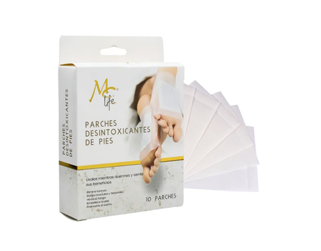 MC LIFE PARCHES DESINTOXICANTES P/PIES C/10 PZS