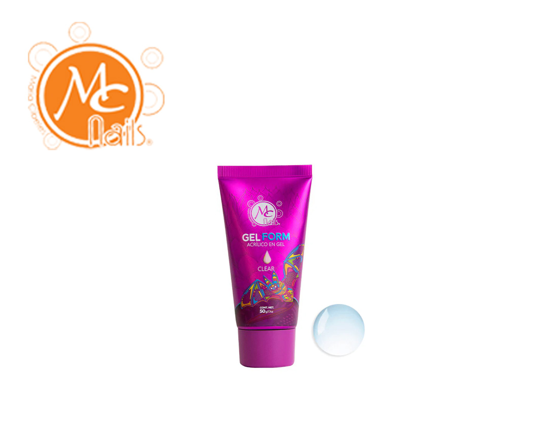 ACRILICO EN GEL FORM MC CRISTAL 01 50GR MCAG001