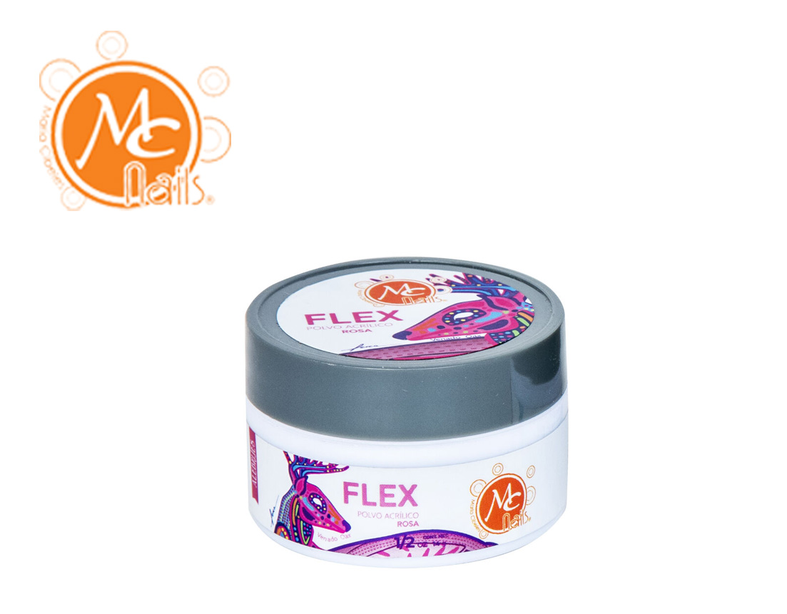 POLVO ACRILICO FLEX 1/2 OZ ROSA MCPA021