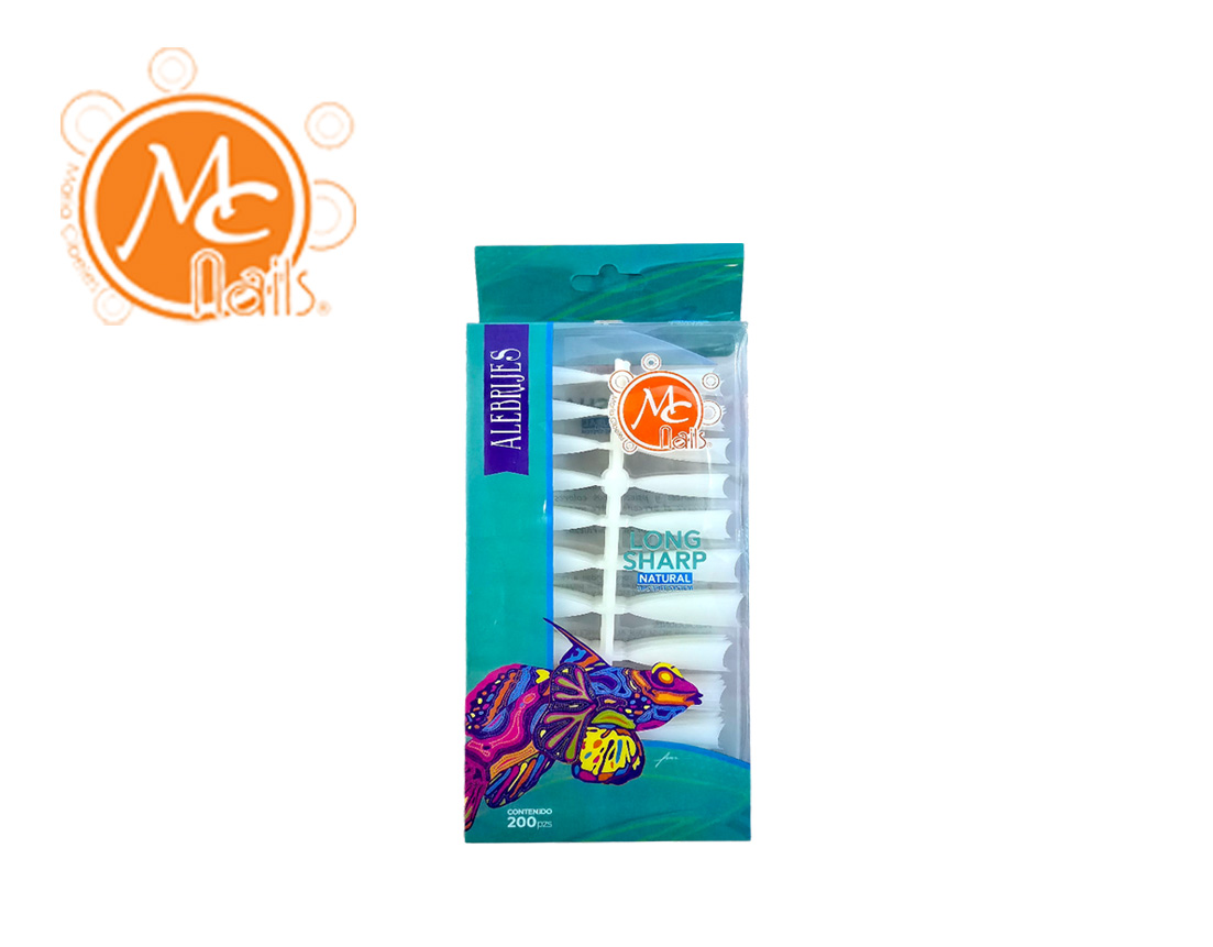 TIPS LONG SHARP 200PZ NATURAL MCTP070