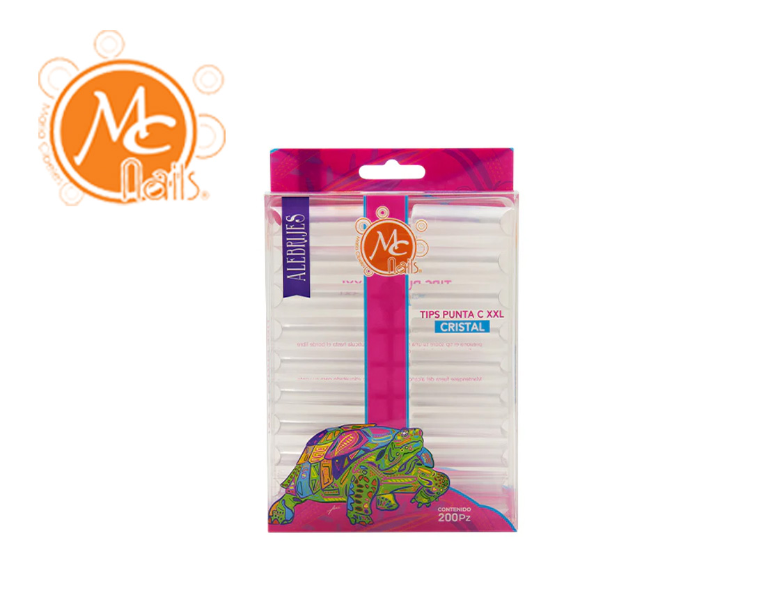 TIPS CRISTAL PUNTA C XXL 200PZ MCTX001