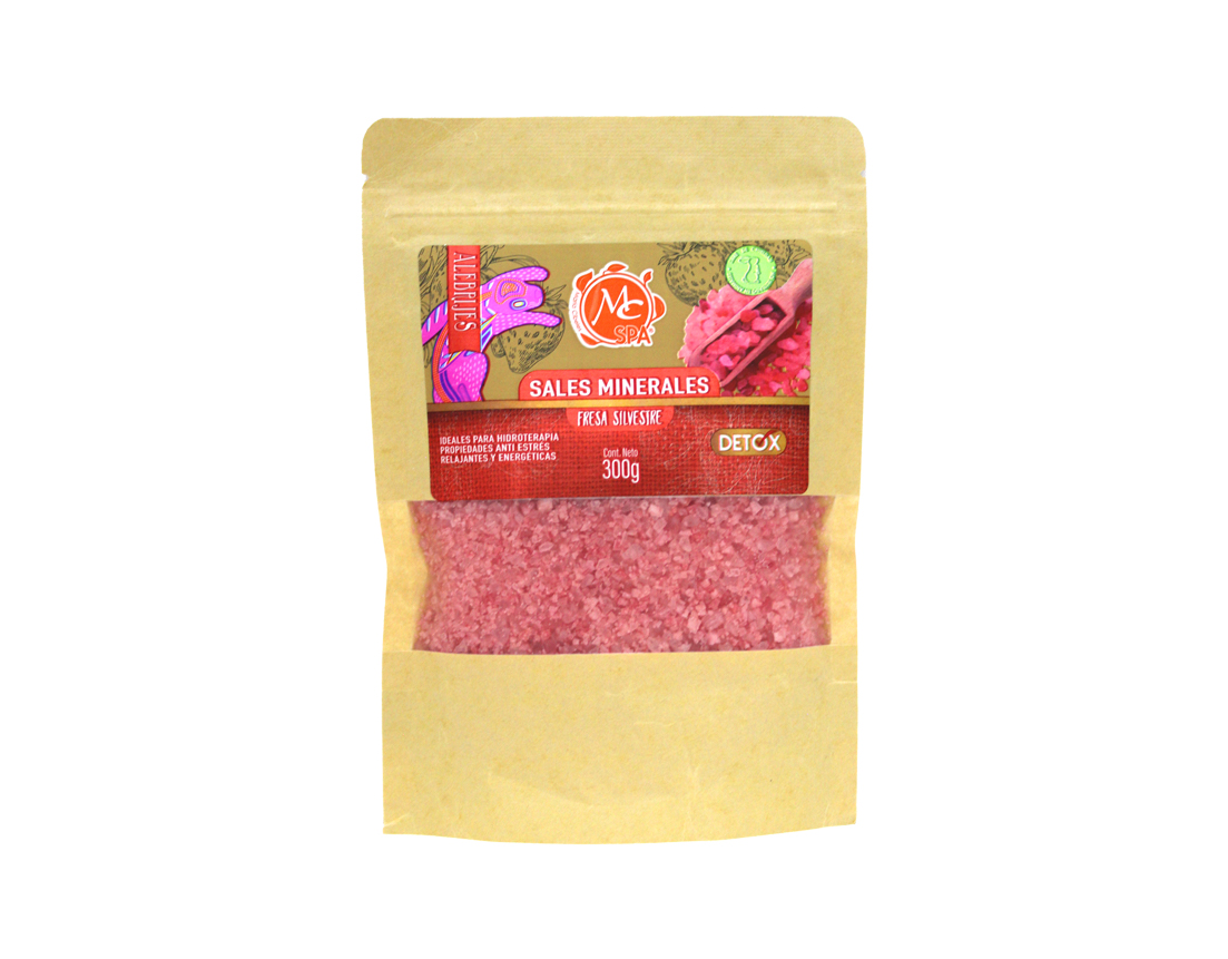 SALES MINERALES 300G FRESA SILVESTRE MSSA002