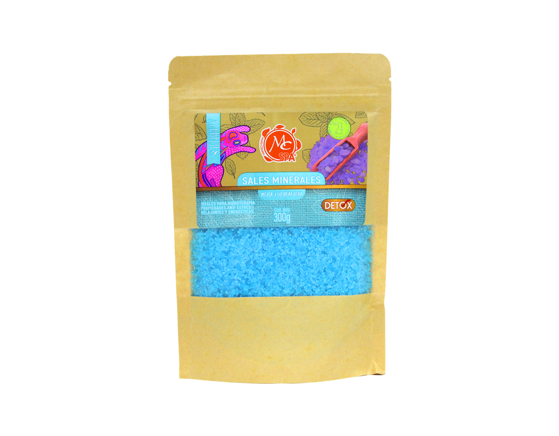 SALES MINERALES 300G MENTA Y HIERBABUENA MSSA004