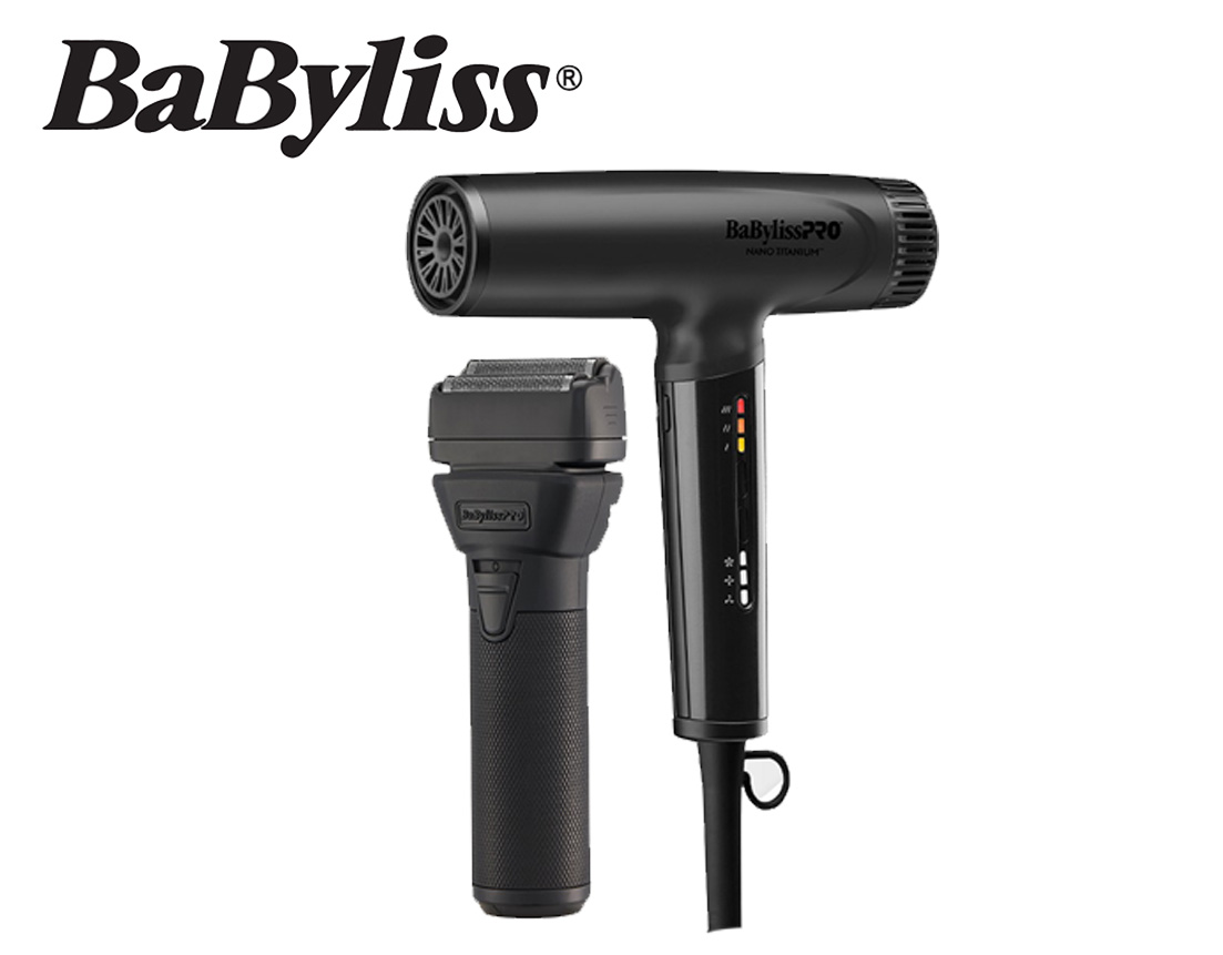 COMBO SECAD ULTRA RAPIDA BLACK SHAVER FXONE MATE